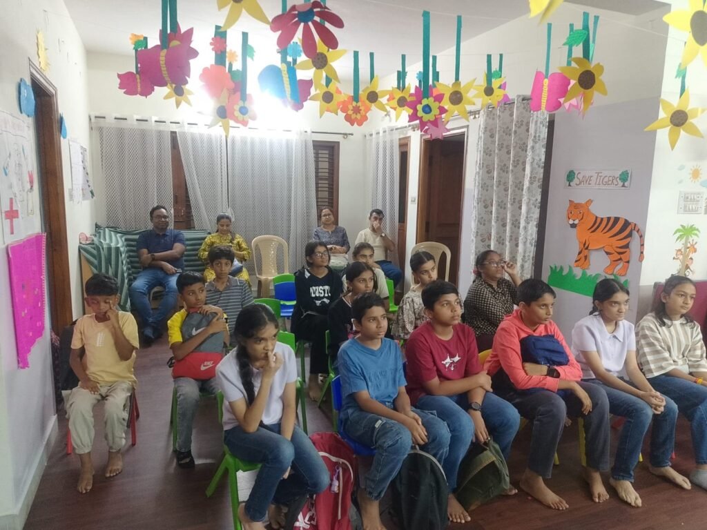 Speakfluence members at a session